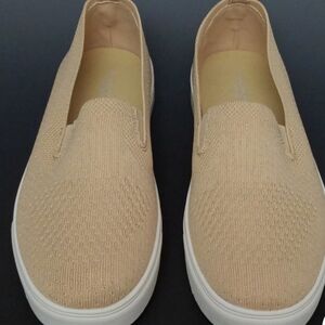 Tan Slip-On Sneakers